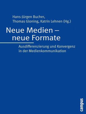 cover image of Neue Medien – neue Formate